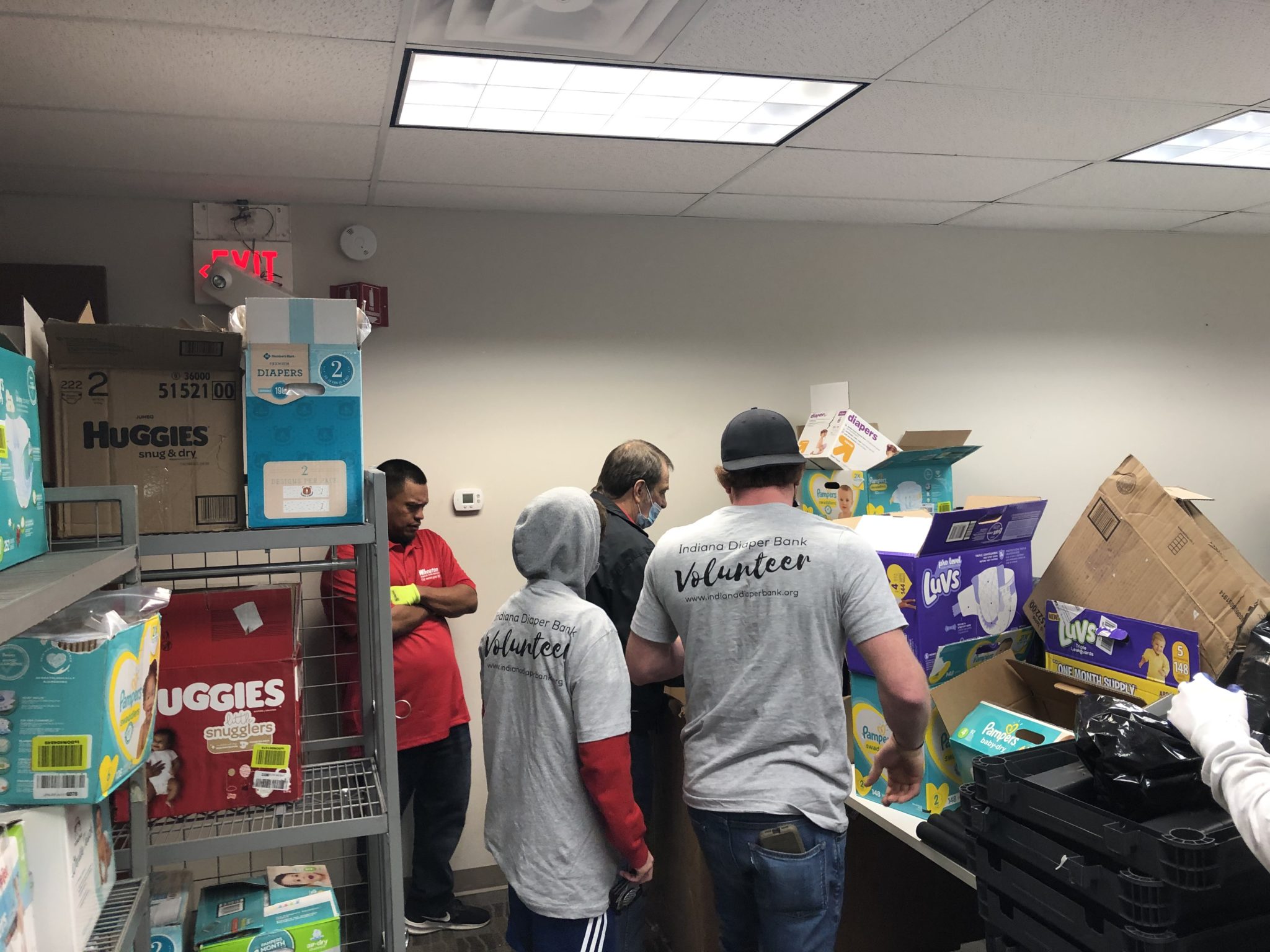Honored to partner with the Indiana Diaper Bank Wheaton Moving and